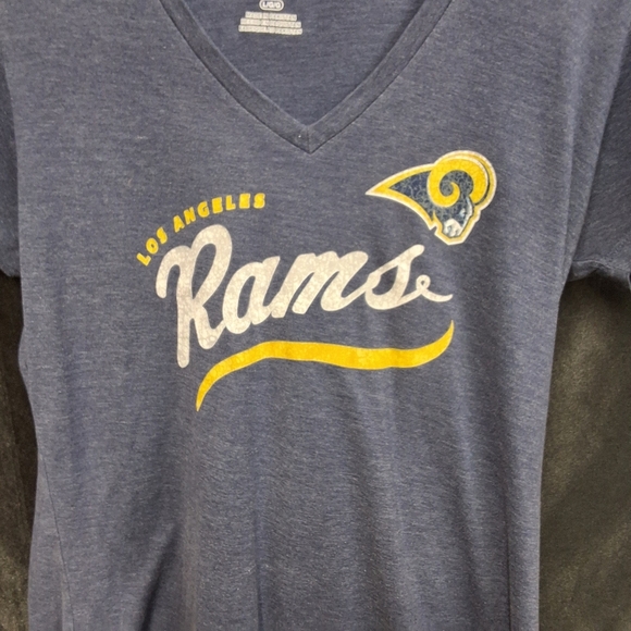 LA RAMS short sleeve t shirt size Women's Large - Picture 5 of 8